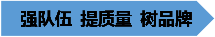 五边形: 强队伍 提质量 树品牌